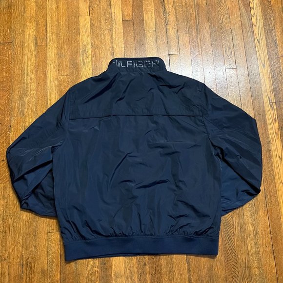 Tommy Hilfiger Men's Bomber Jacket - Navy - Picture 8 of 9
